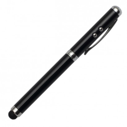 Długopis ze wskaźnikiem laserowym Supreme – 4 w 1