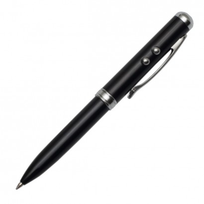 Długopis ze wskaźnikiem laserowym Supreme – 4 w 1