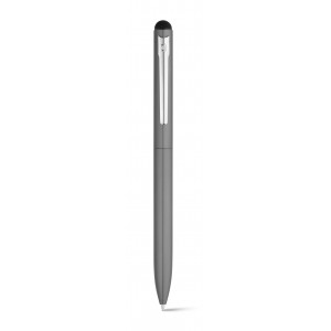Aluminiowy długopis z mechanizmem obrotowym.