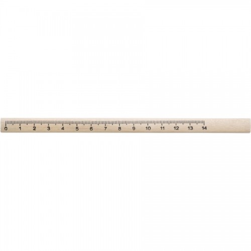 Ołówek stolarski, linijka