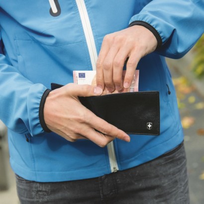 Swiss Peak portfel z ochroną RFID