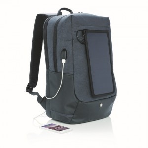 Swiss Peak plecak na laptopa, ładowarka słoneczna