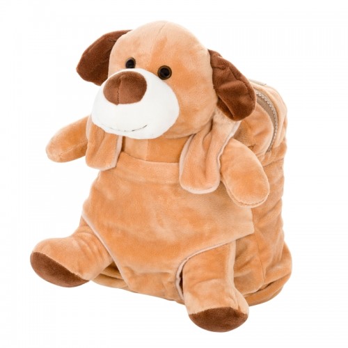Bruno, pluszowy pies, plecak