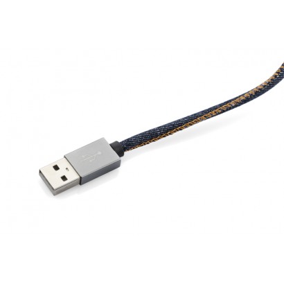Kabel USB 2 w 1 JEANS