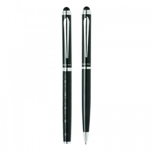 Swiss Peak zestaw piśmienny, pióro kulkowe i długopis, touch pen