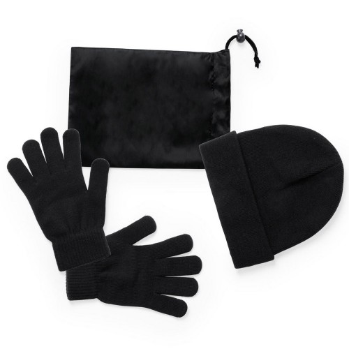 Zestaw zimowy, czapka i rękawiczki
