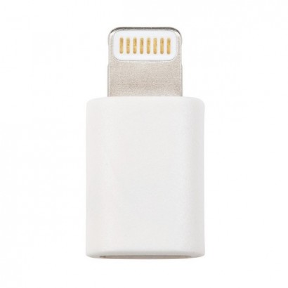 Przejściówka z micro USB na Lightning, licencja MFI