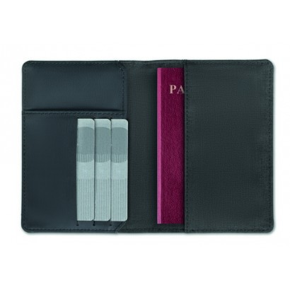 Portfel/etui na paszport z zabezpieczeniem RFID