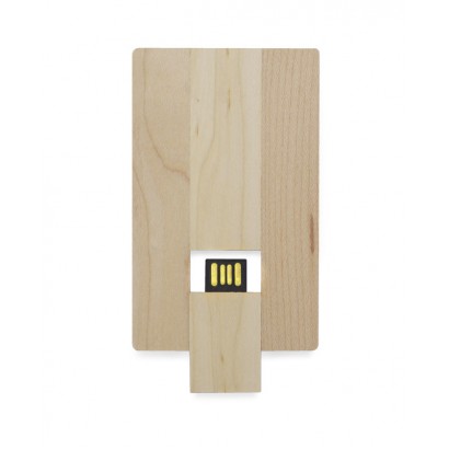 USB karta kredytowa drewno Woocard