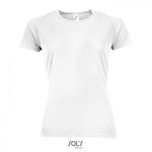 SPORTY damski t-shirt biały