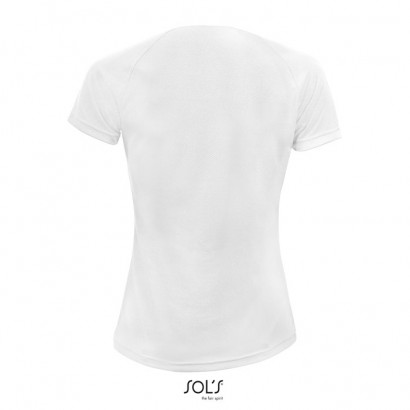 SPORTY damski t-shirt biały