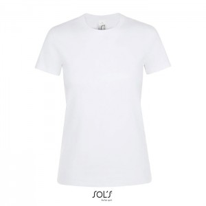 REGENT Damski T-shirt biały