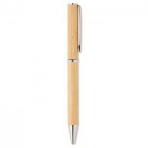 Bambusowy długopis wykręcany