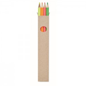 4 odblaskowe ołówki w pudełku