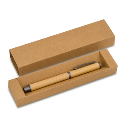 Bambusowy długopis w pudełku