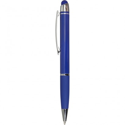 Długopis, touch pen z dopasowanym kolorystycznie gumowanym uchwytem