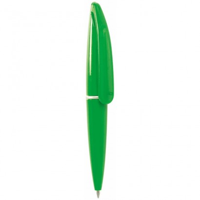 Mini długopis z kolorowym korpusem i klipem