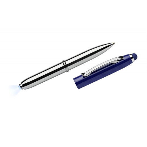 Długopis z latarką i touch TRES