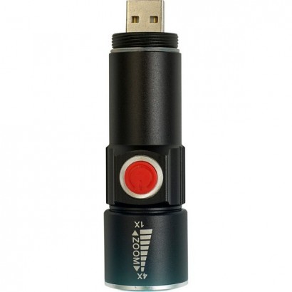 Latarka CREE LED z USB