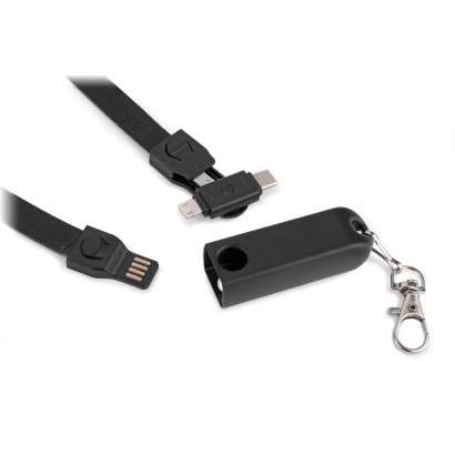 Smycz kabel USB 3 w 1 CONVEE