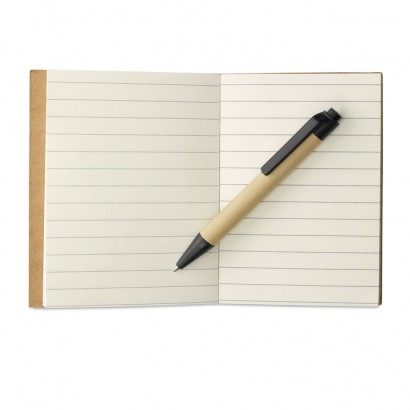 Notes z długopisem 