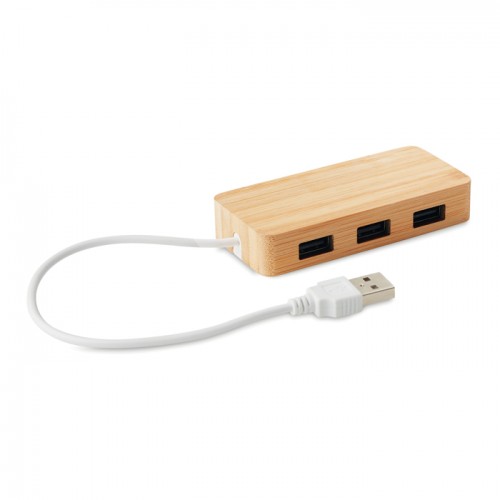 USB 2.0 w obudowie bambusowej