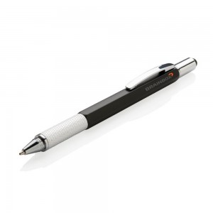 Długopis wielofunkcyjny 5 w 1, linijka, poziomica, śrubokręt, touch pen