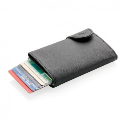 Etui na karty kredytowe i portfel z ochroną RFID C-Secure