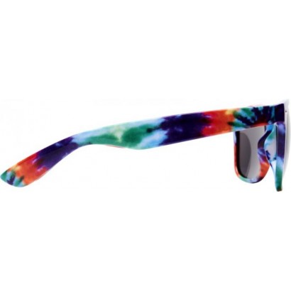 Okulary przeciwsłoneczne Sun Ray ze wzorem typu tie dye