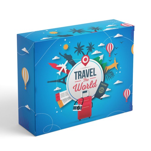 Travel BOX - maseczka + płyn + rękawiczki