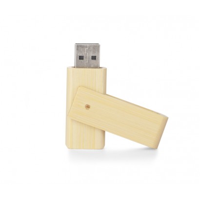 Pamięć USB bambusowa