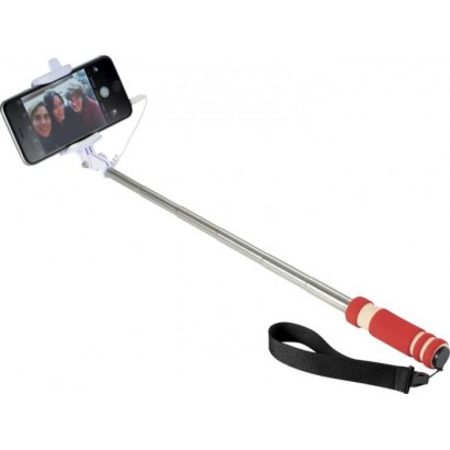 Mini selfie stick z opaską na rękę 