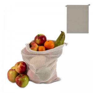 Bawełniana torba wielokrotnego użytku na żywność OEKO-TEX®