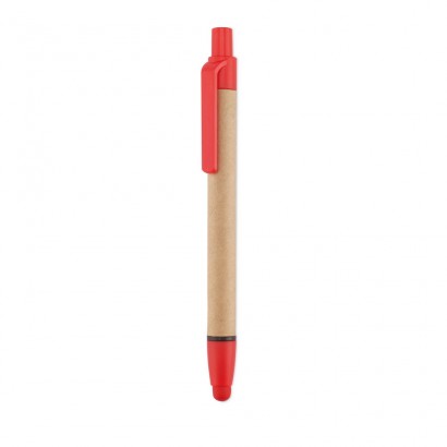 Długopis ekologiczny, touch pen z dopasowaną kolor