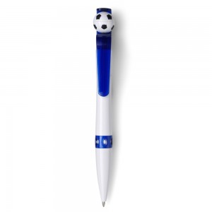 Długopis "piłka nożna" z półprzezroczystymi koloro
