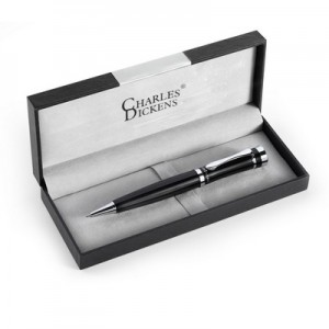 Długopis przekręcany Charles Dickens w eleganckim 