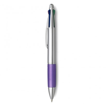 Długopis z gumowym uchwytem, 4 kolory