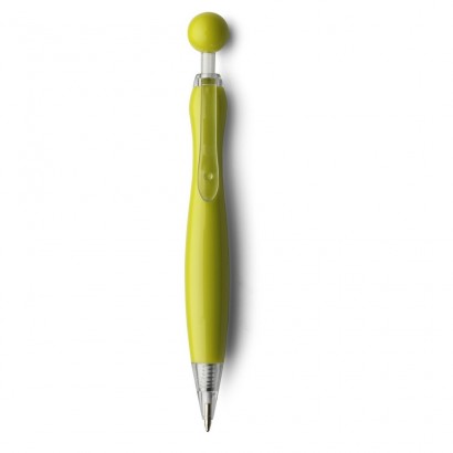 Długopis z kolorowym korpusem i kulką