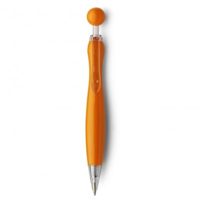 Długopis z kolorowym korpusem i kulką