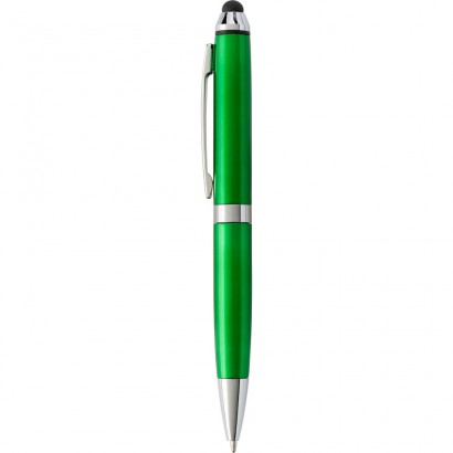 Długopis z metalowymi elementami, touch pen