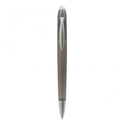 Długopis z półprzezroczystym plastikowym korpusem 