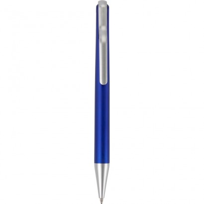 Metaliczny długopis, prostokątna górna część, styl