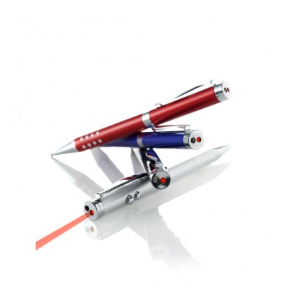 Przekręcany długopis, wskaźnik laserowy (klasa 1)