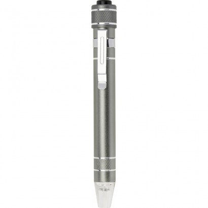 Śrubokręt w kształcie długopisu z lampką i zestawe