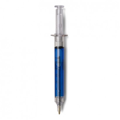 Długopis "strzykawka" z płynem