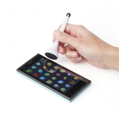 Długopis, touch pen, zintegrowany czyścik do ekranu