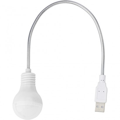 Elastyczna lampka USB do komputera "żarówka"