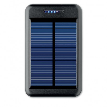 Powerbank z panelem słonecznym z latarką Eclipse