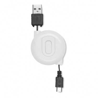 Kabel USB-mikroUSB zwijany