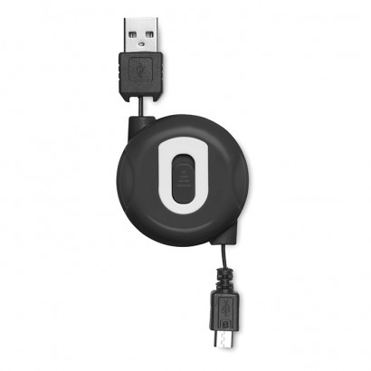 Kabel USB-mikroUSB zwijany